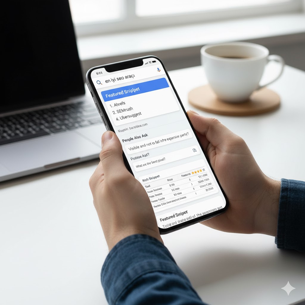 Google Sıfır Tıklama Alanları: Featured Snippet ve PAA